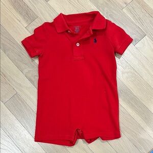 Ralph Lauren Red Classic Polo Shirt